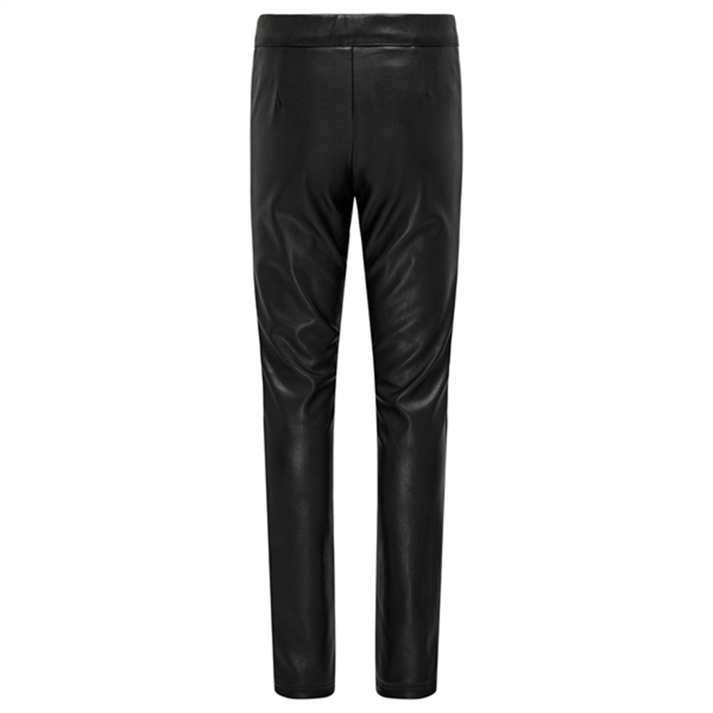 Black Ruma Faux Leather Leggings