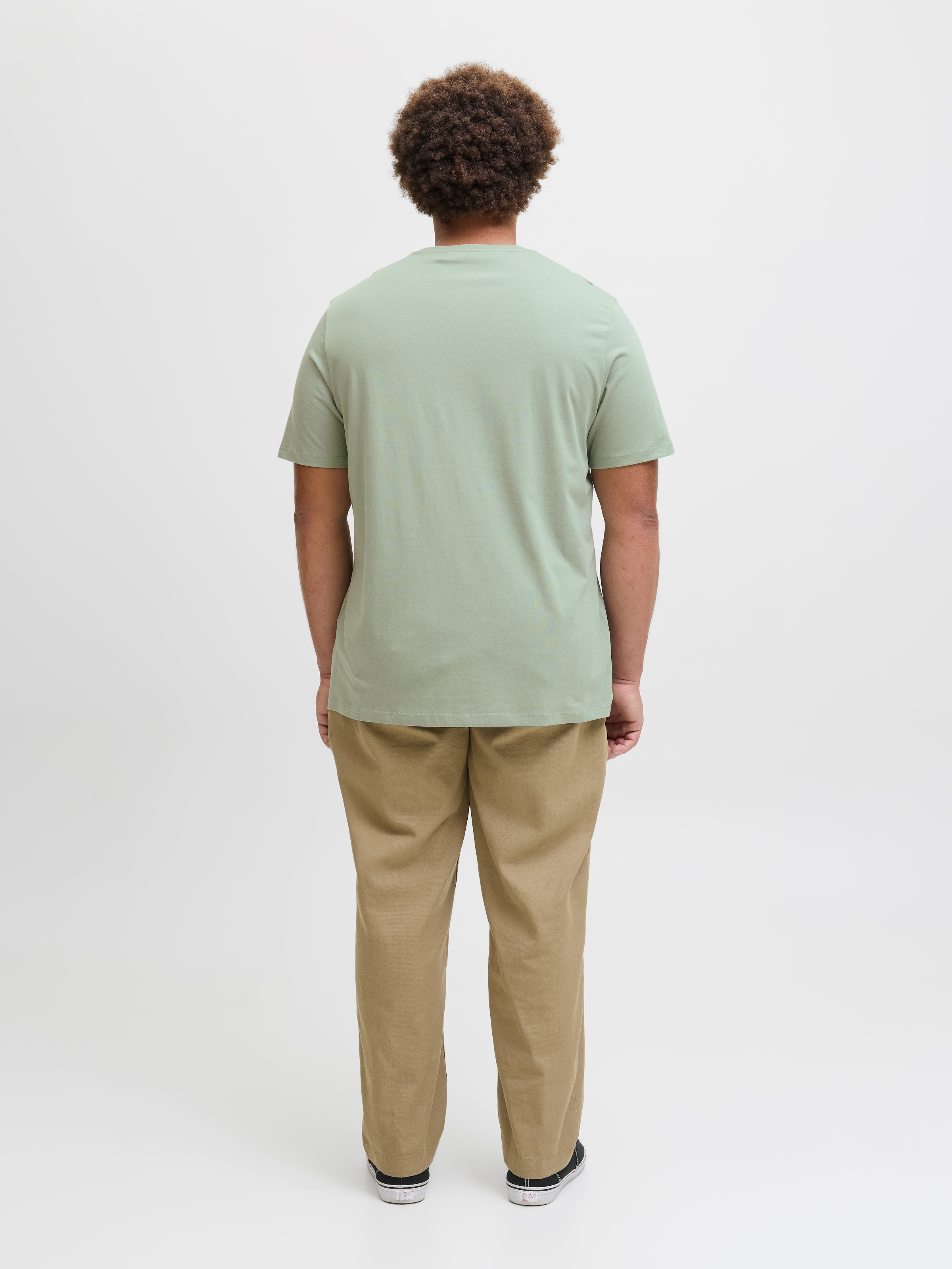 Jack & Jones PlusSize T-Shirt »JJELOGO TEE SS 2 COL AW25 3PK MP PLS«, 3 Stk.