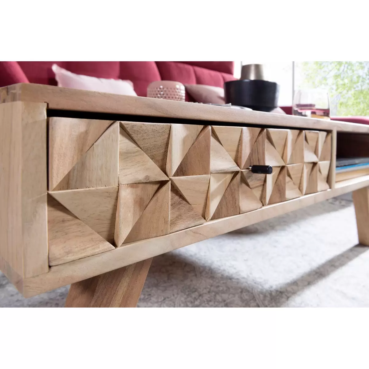 Couchtisch Rewa Hellbraun