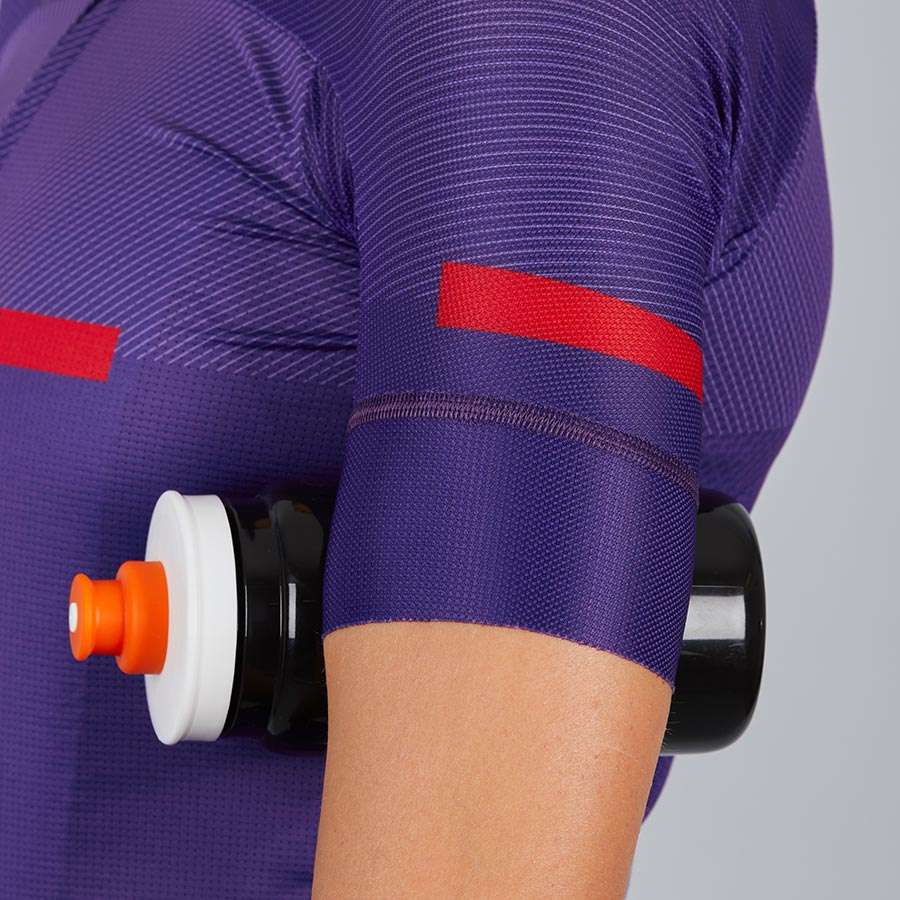 Sportful Evo Fietsshirt Korte Mouwen Paars Dames