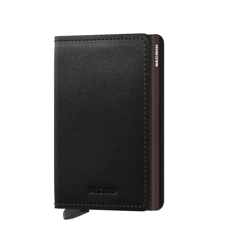 Secrid Slim Wallet Original Black Brown