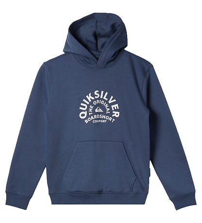 QuikSølver H?ttetr?je - Graphic - Støvet Navy m. Hvid