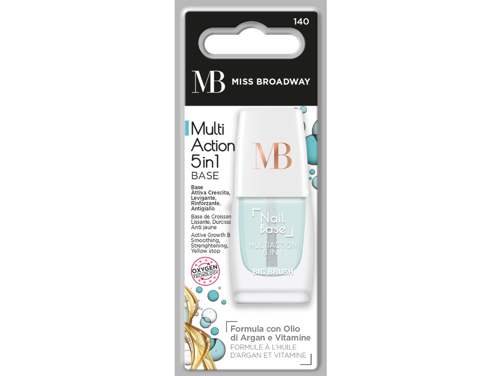 VERNIZ MB MILANO BASE TRANSPARENTE 5 EM 1UN