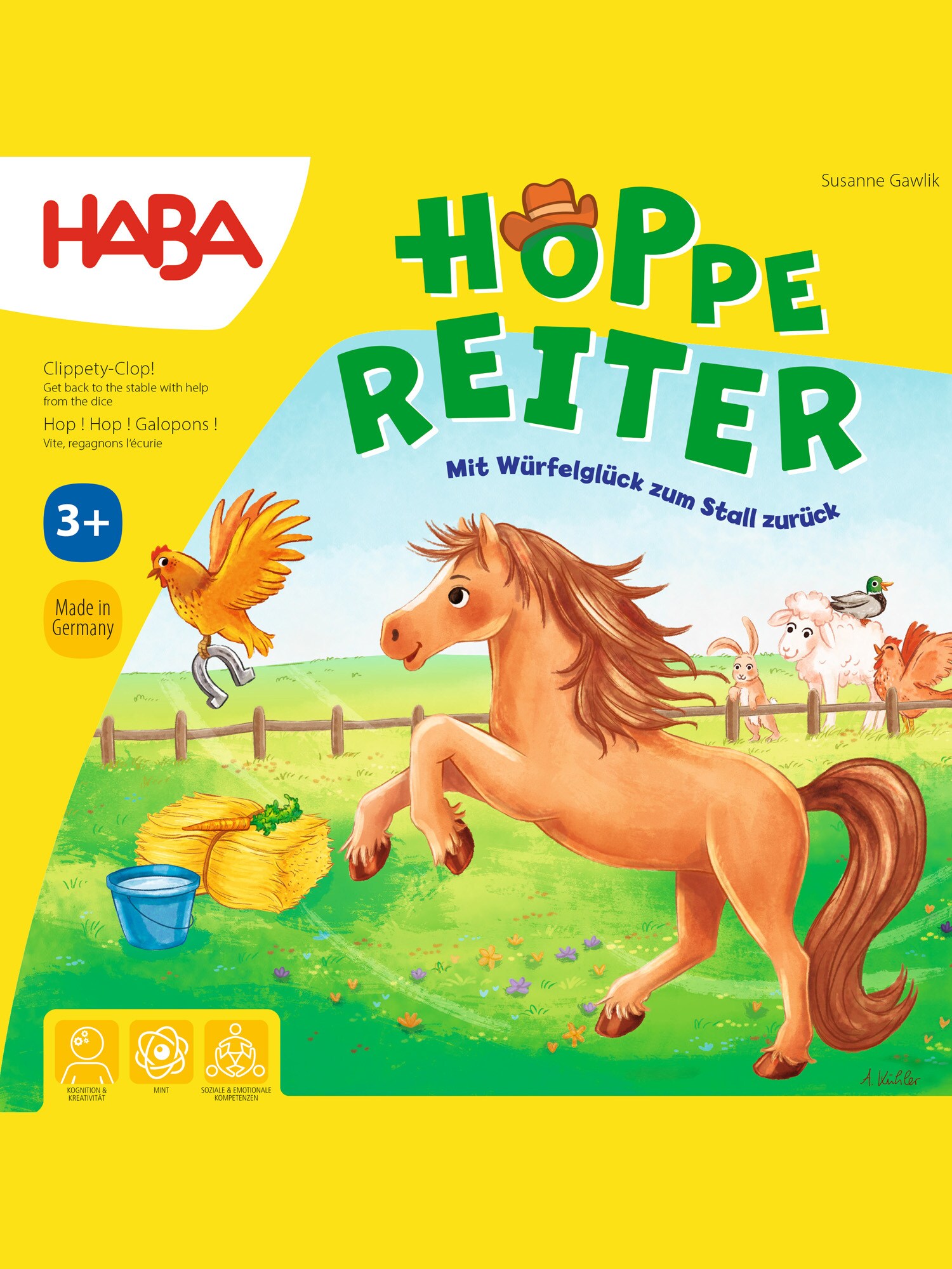 HABA Unisex Spiel Hoppe Reiter 1er Pack