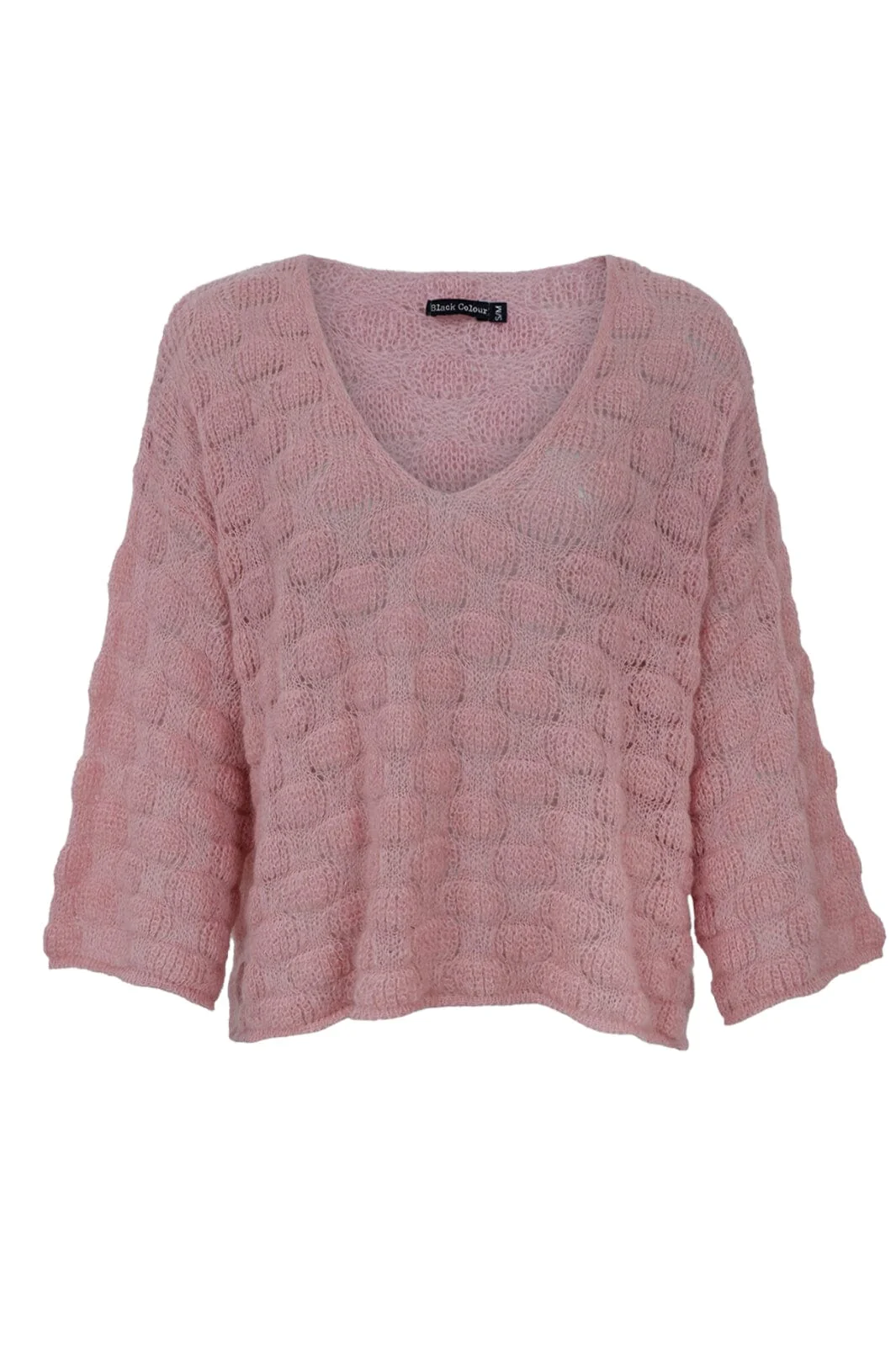Black Colour Bcharris V-Neck Jumper rose