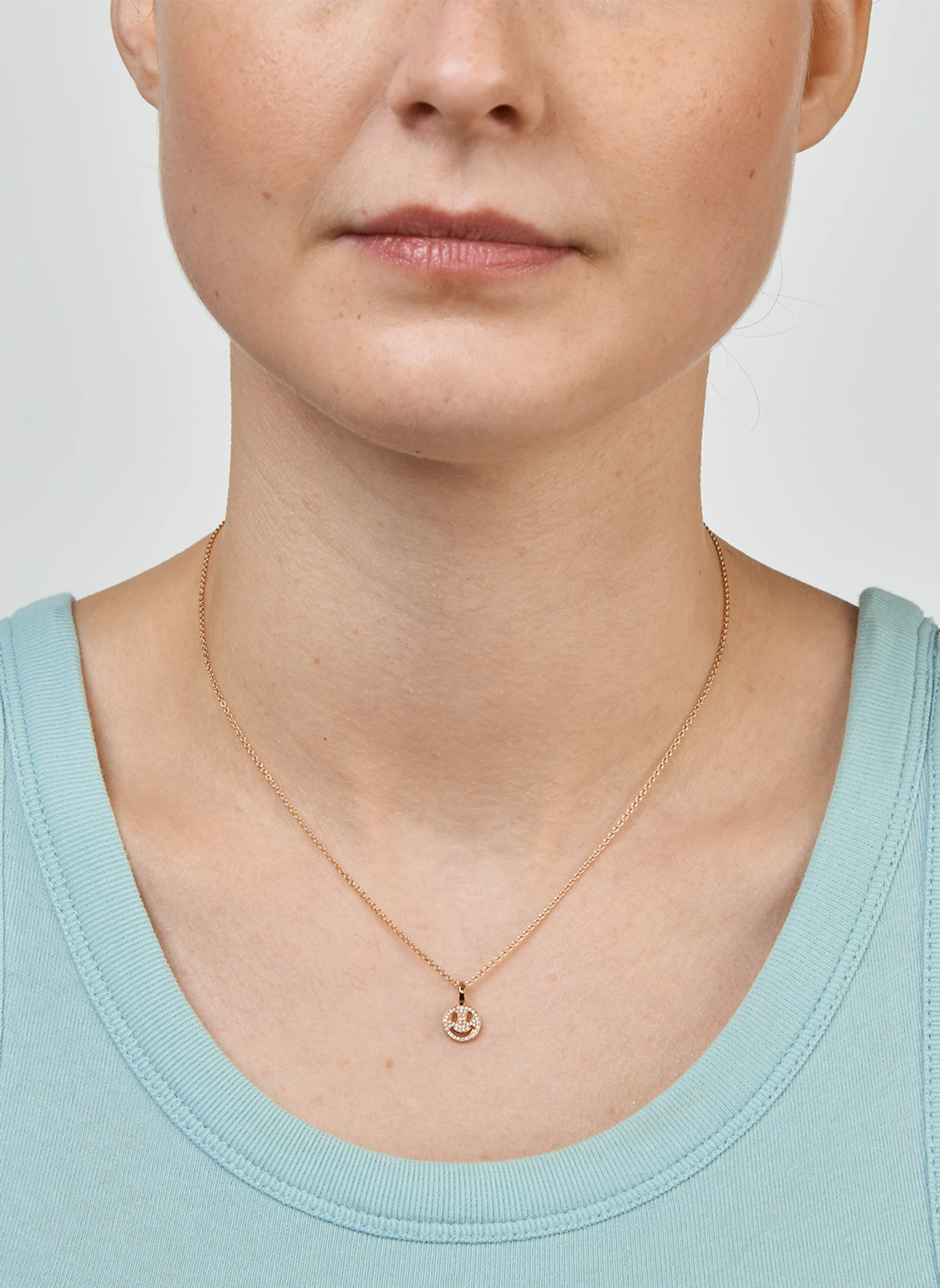 CADA Kette TINY SMILING FACE