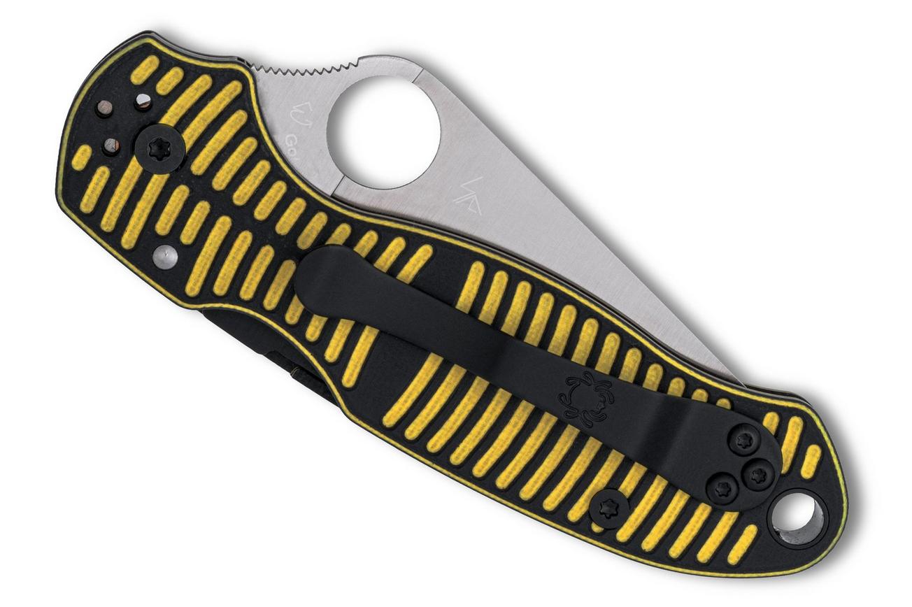 Spyderco Para 3 Salt CPM MagnaCut C223GBKYLMCP Yellow Black G10 zakmes