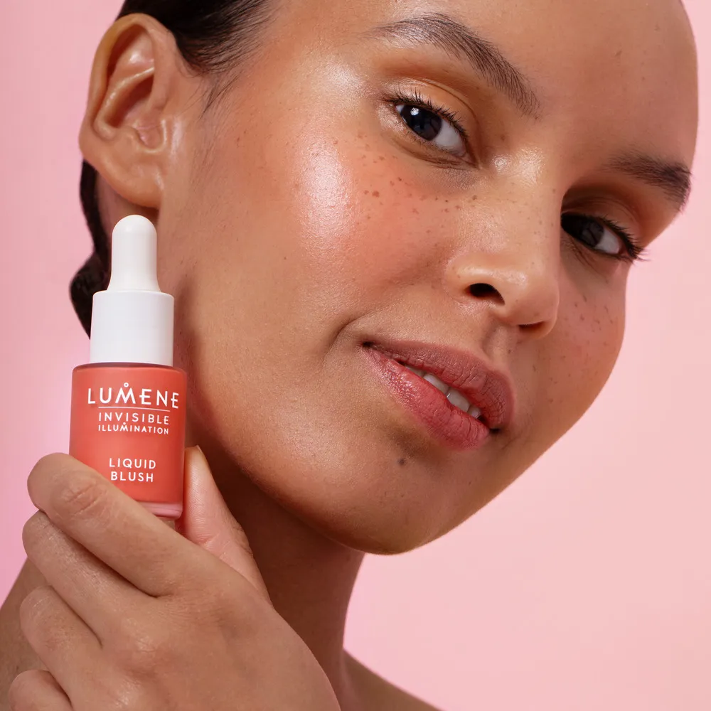Lumene Invisible Liquid Blush Pink Blossom - Flere Farver