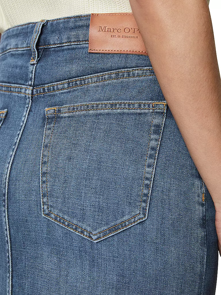 MARC O'POLO Jeansrock blau