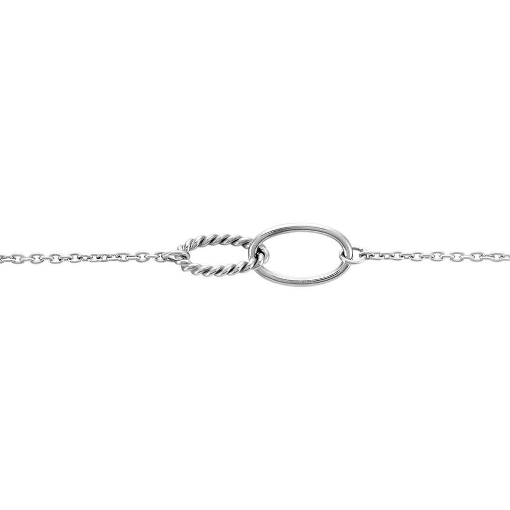 Bracelet Cherise Argent Blanc