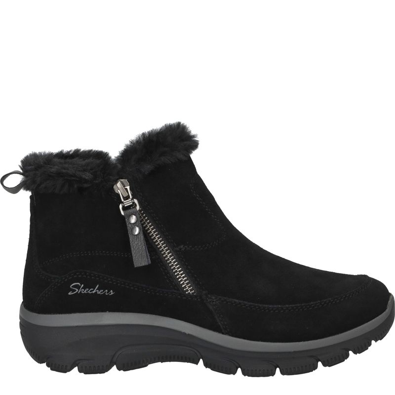 Skechers Relaxed Fit Easy Going Cool Zip! Boots Zwart Dames