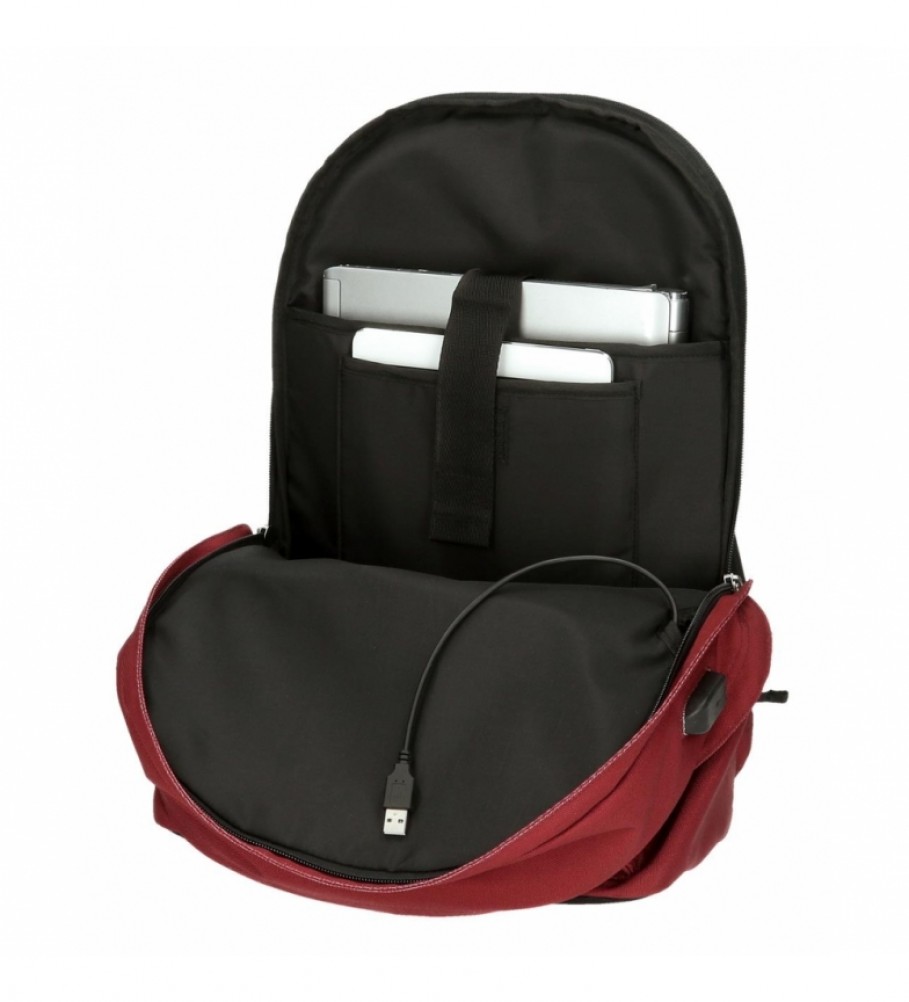 Pepe Jeans Mochila 6332428 rojo -31x44x17.5cm