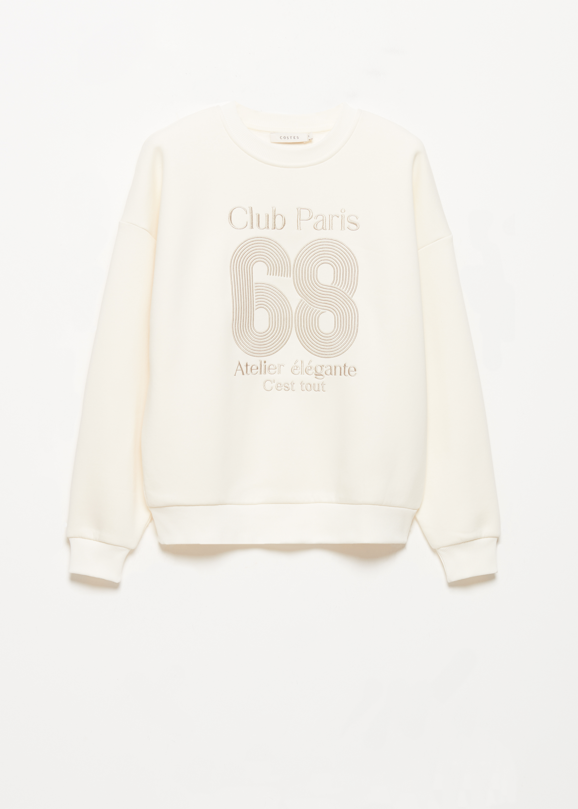 Sweater met borduurwerk