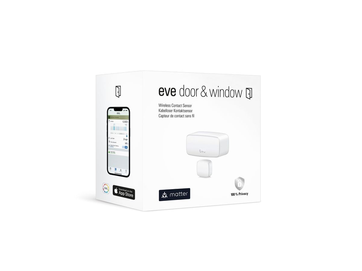 Eve - Door & Window - Wireless Contact Sensor
