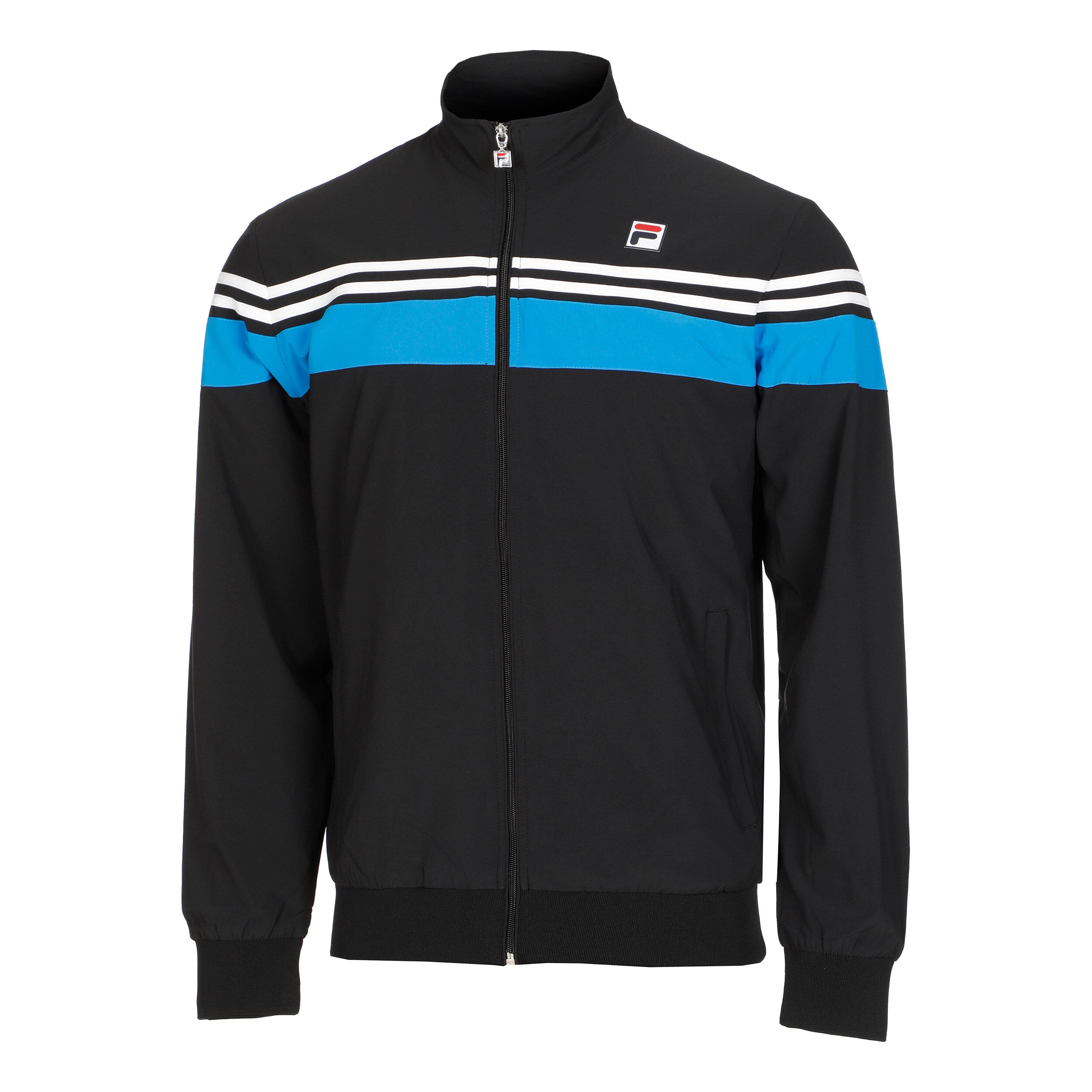 Fila Bruno Veste De Survêtement Hommes - Noir , Bleu