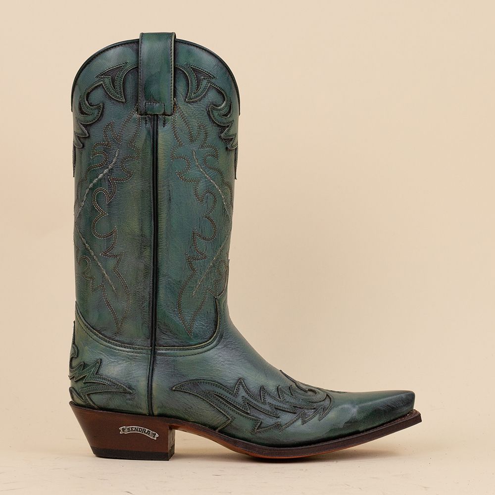 Sendra cowboyboots 9669 Denver Verde
