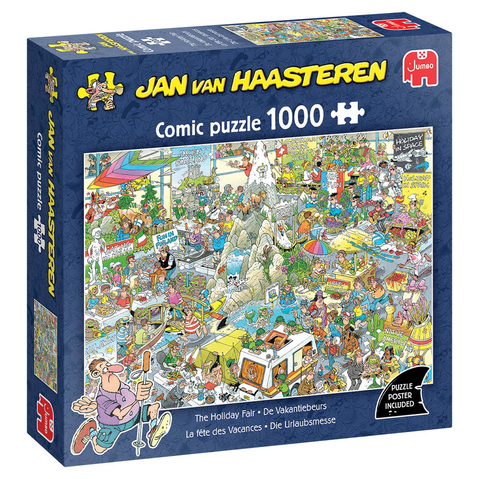 Jumbo Jan van Haasteren puzzel De vakantiebeurs - 1000 stukjes