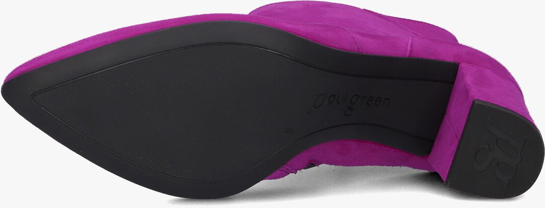 PAUL GREEN paarse paul green enkellaarsjes 8050