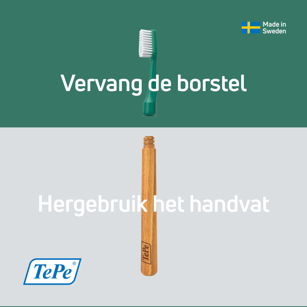 TePe Choice™ Soft Tandenborstel Groen3 stuks