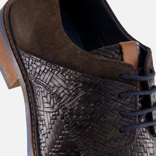 Vertice Veterschoenen bruin Leer