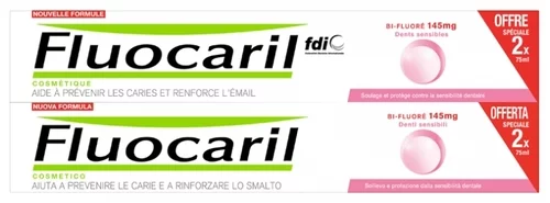 Fluocaril 145mg Dentifrice - Sensibilité 2x75ml