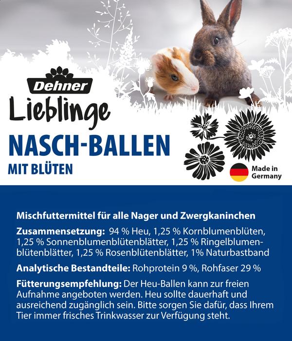 Dehner Lieblinge Nasch-Ballen mit Blüten, 500