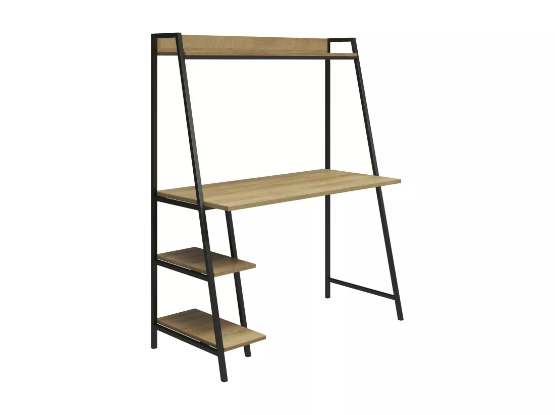 Bushwick | Bureau avec échelles en effet bois et structure en métal