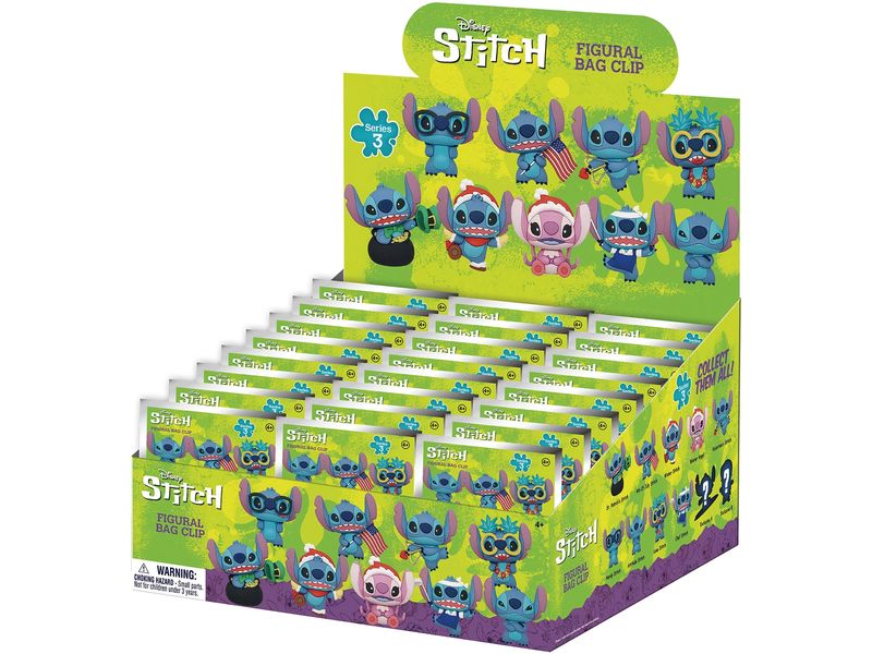 Stitch Stitch Series 3 Schlüsselanhänger assortiert Schlüsselanhänger für Stitch-Fans