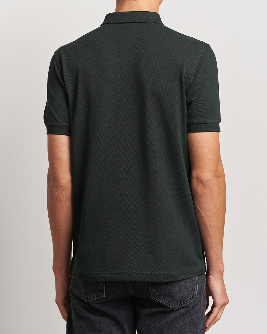 Fred Perry Plain Polo Shirt Night Green