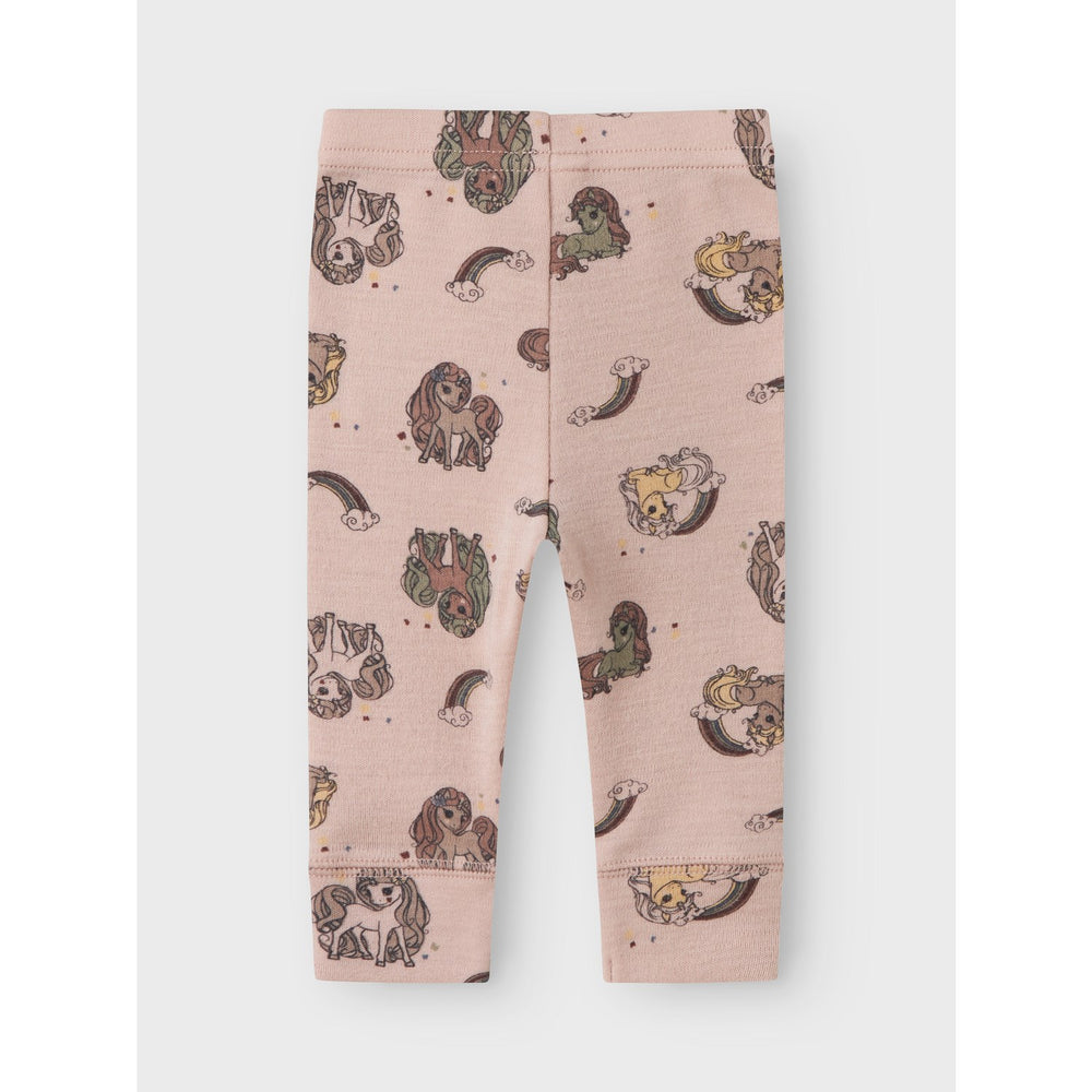 Køb Name It Shadow Gray Unicorn Nbfwillit Uld Leggings