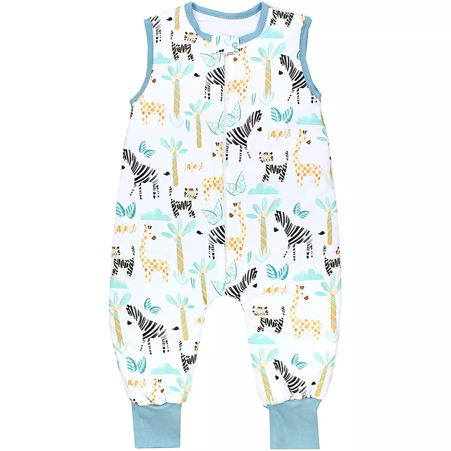 TupTam Baby  Winter Schlafsack mit Beinen 2,5 Tog grüngelb