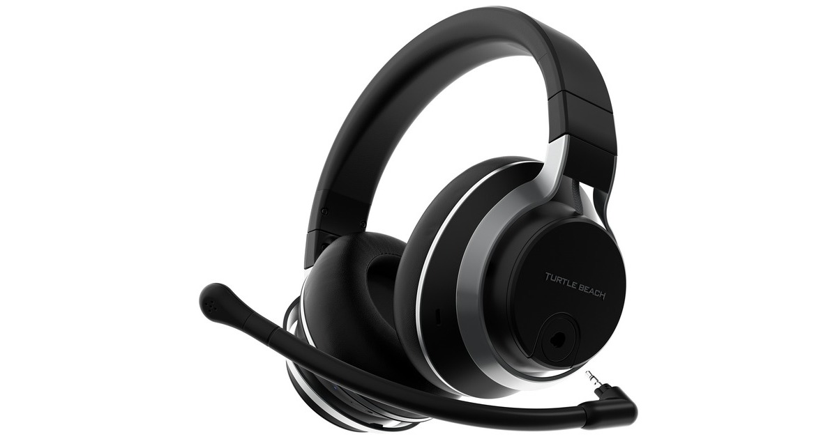 Turtle BeachStealth Pro over-ear gaming headset  (Zwart, PlayStation 5, PlayStation 4, PC, Mac, Nintendo Switch, Smartphone, Bluetooth)