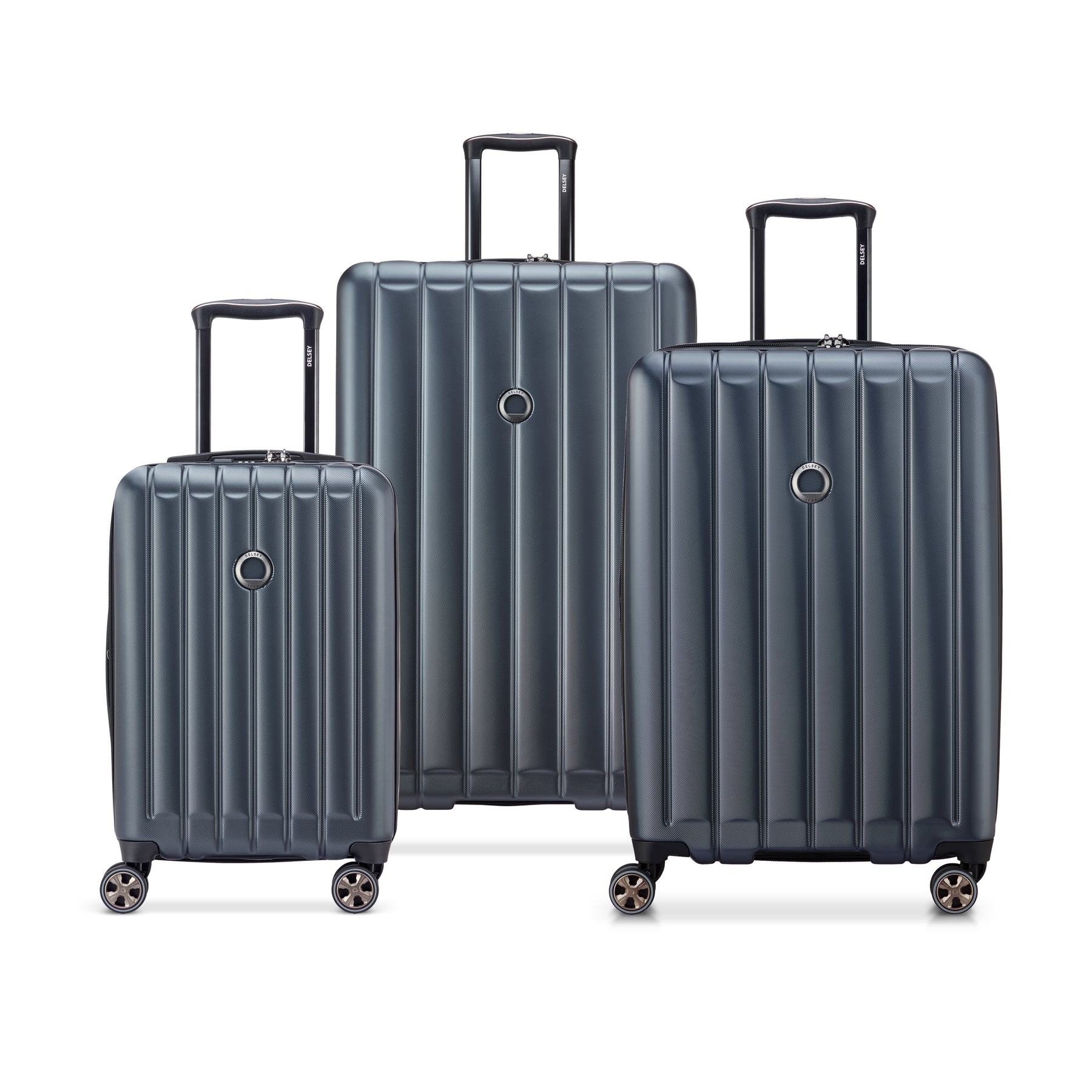 SET - 3 valises extensibles (XL-81cm) (M-69cm) (S-55cm)