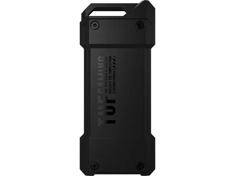 ASUS Externes Gehäuse TUF Gaming A1 (ESD-T1A) M.2 SSD Gehäuse USB-C 3.1 mit duale M.2 NVMe PCIe- und SATA-Schnittstellen