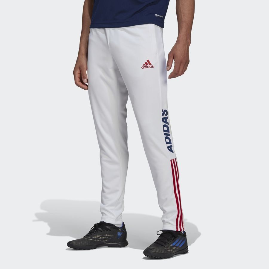 adidas Bas de Survêtement Tiro Wording - Blanc