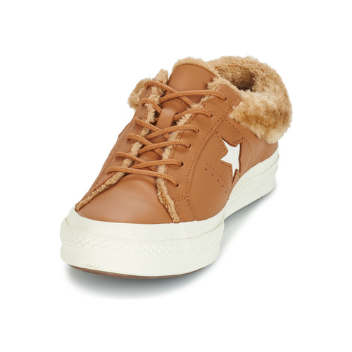 Converse - ONE STAR LEATHER OX - Camel