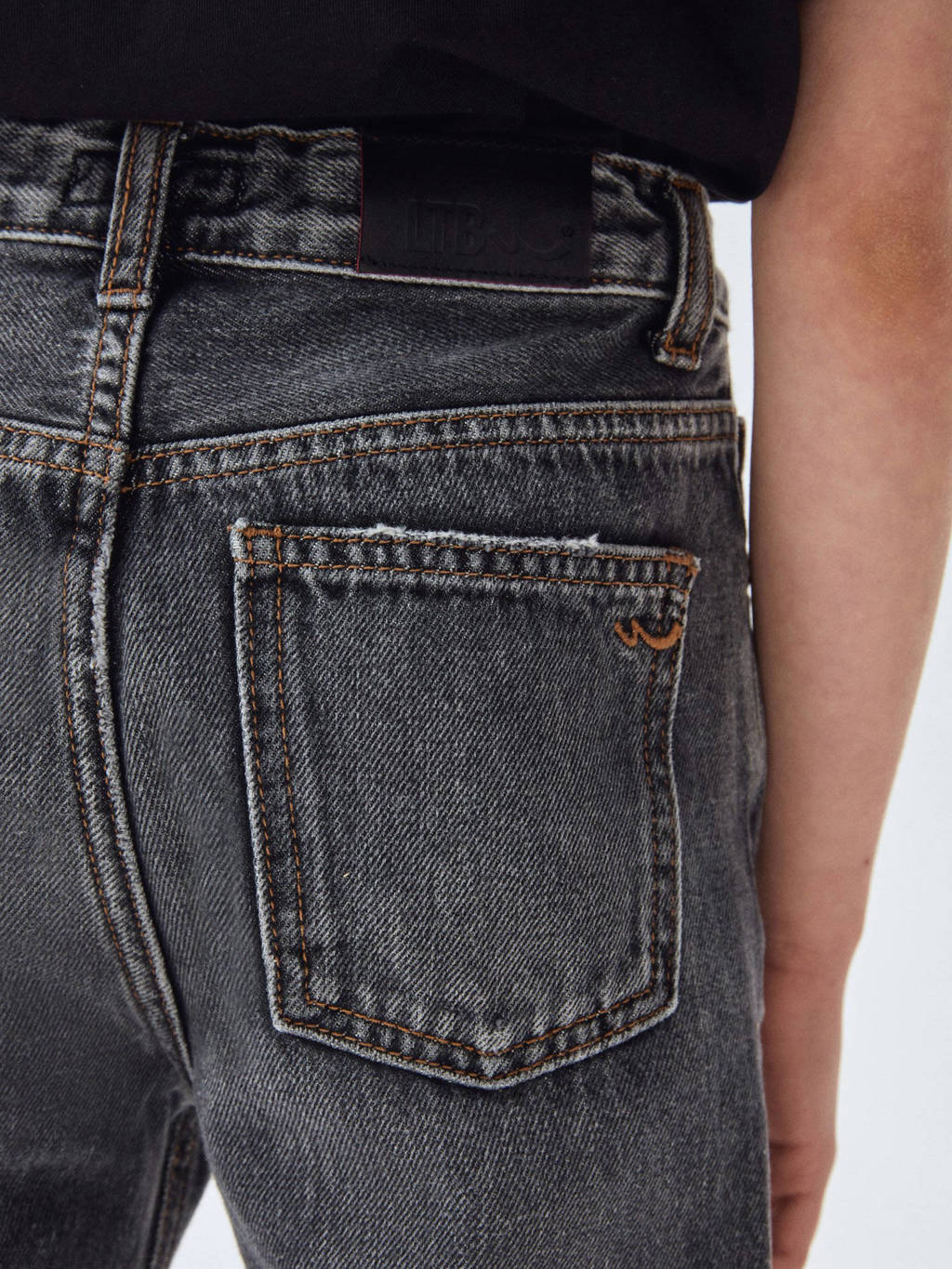 LTB high waist straight fit jeans Oliva G haley wash
