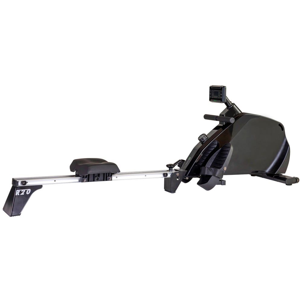 Sport-Knight® Rudergerät Plus, LCD-Anzeige - Magnetbremssystem, 8 Widerstände + 5 Programme