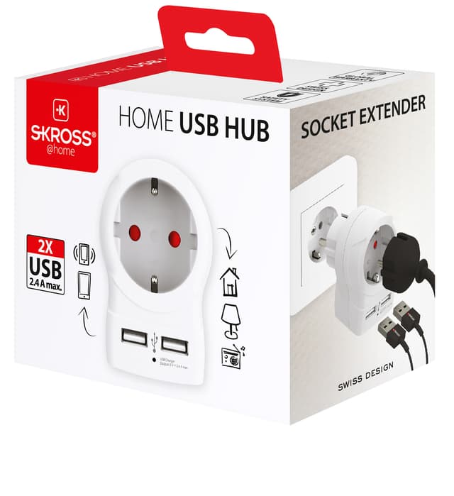SKross Europe til Europe Home USB-hub 3310002