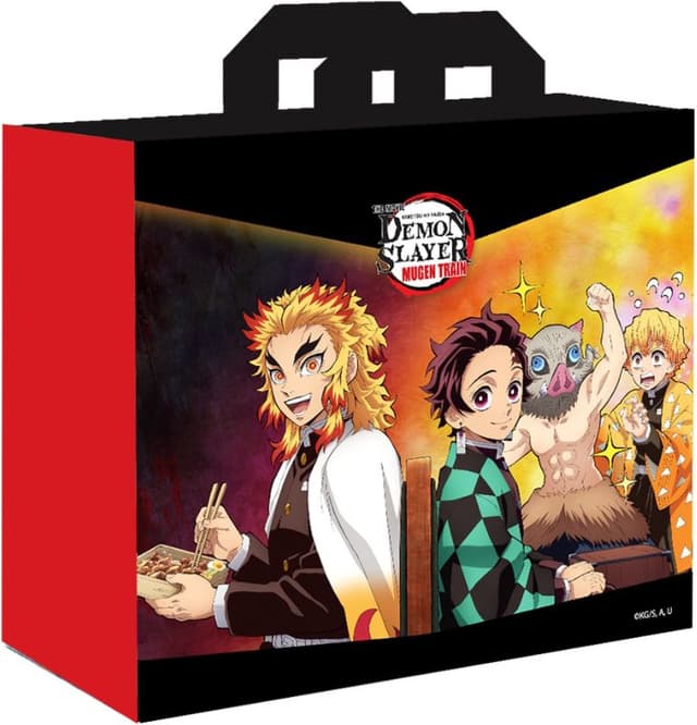 Konix Demon Slayer indkøbspose (Rengoku & Tanjiro)