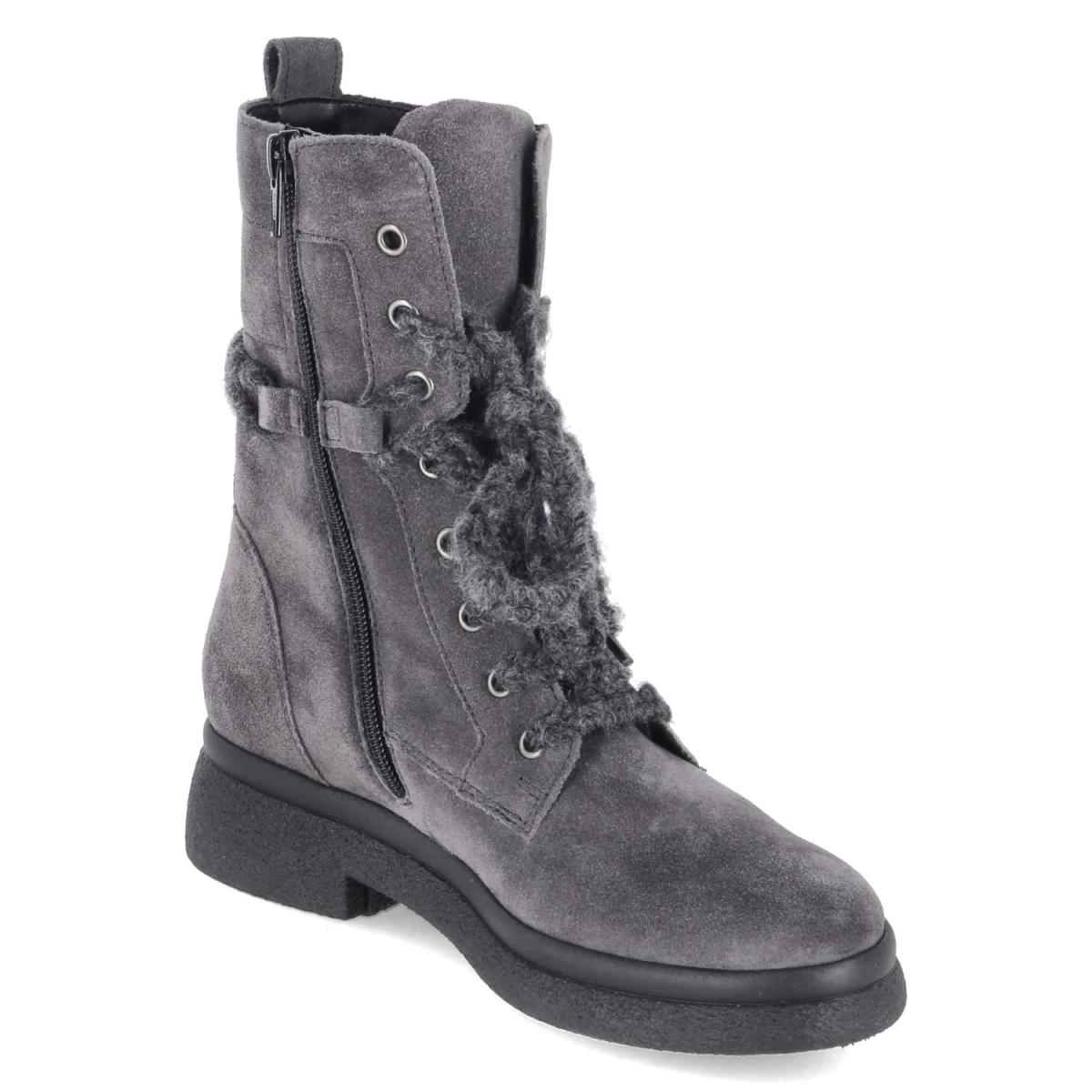 GaborSchnürstiefeletten - DARK-GREY