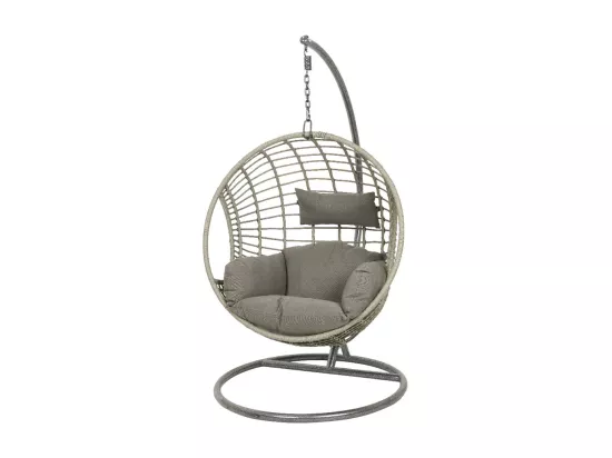 Fauteuil suspendu London Gris - Jardideco