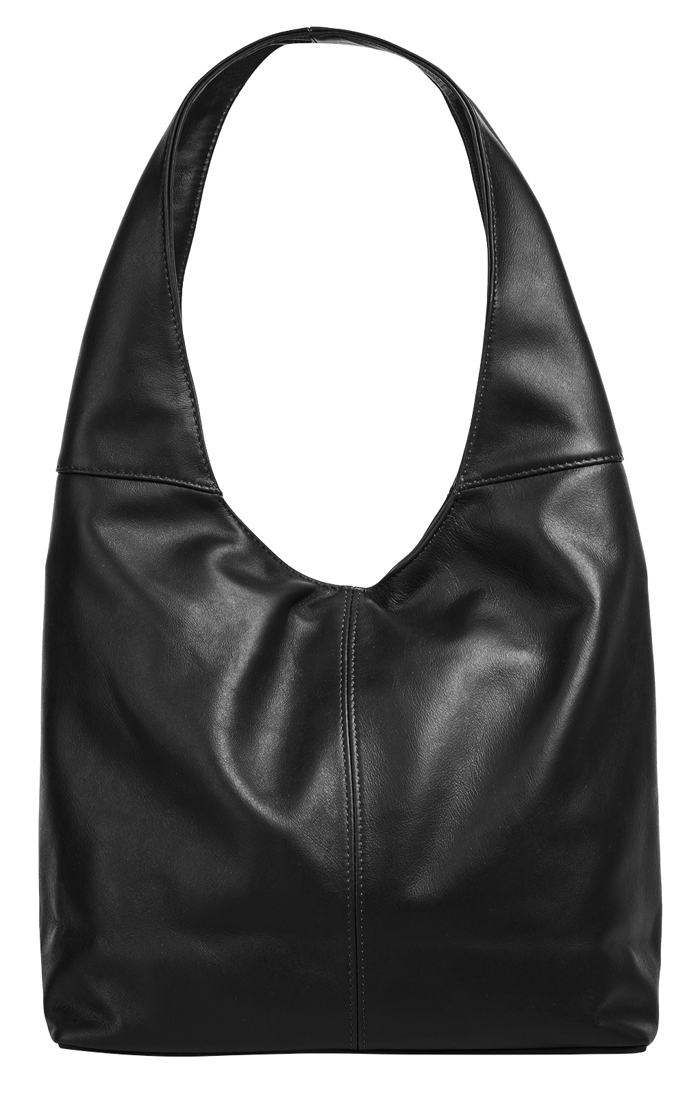 Piké Shopper echt Leder, Made in Italy