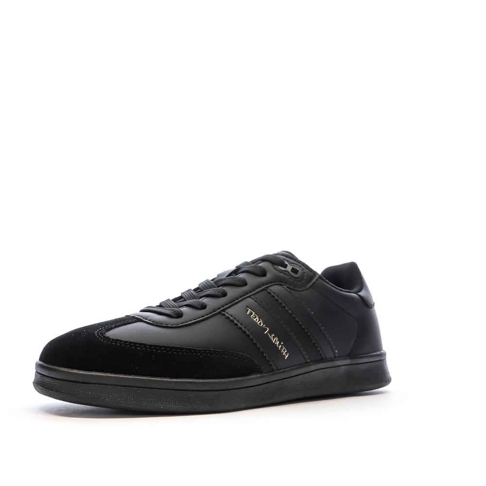 Teddy Smith Baskets Noires Femme Teddy Smith Pu Ladies