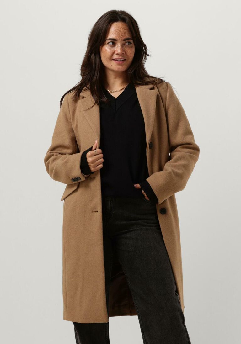 MODSTR\u00D6M camel modstr&ouml;m mantel pamela coat