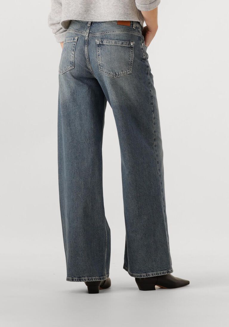 blauwe mos mosh wide jeans mmdara mai jeans