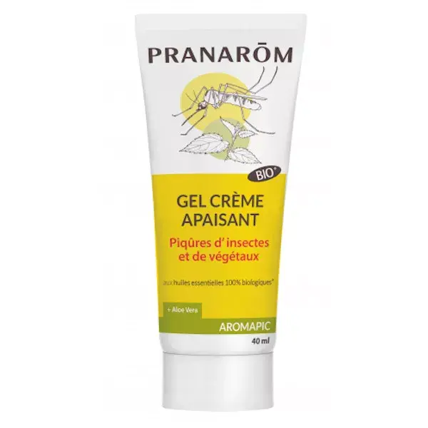 Pranarom Creme Gel Calmante Orgânico Aromático 40ml