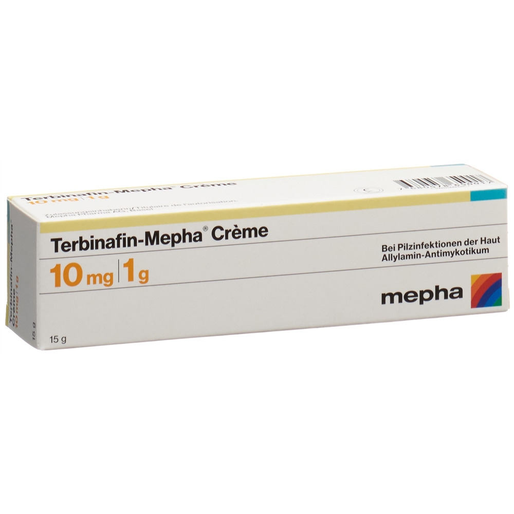 TERBINAFINE Mepha Creme Tb 15 g