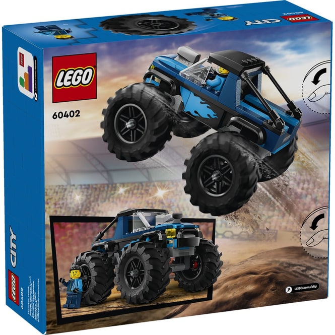 LEGO® City Great Vehicles 60402 - Blauer Monstertruck
