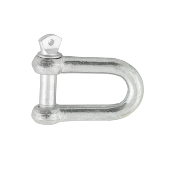 D-sluiting RVS 8 mm 2 stuks
